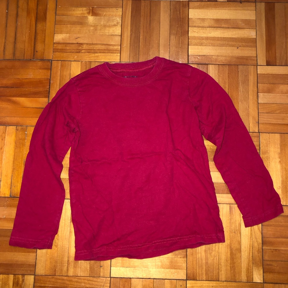 The Children's Place Red Long Sleeve Tee